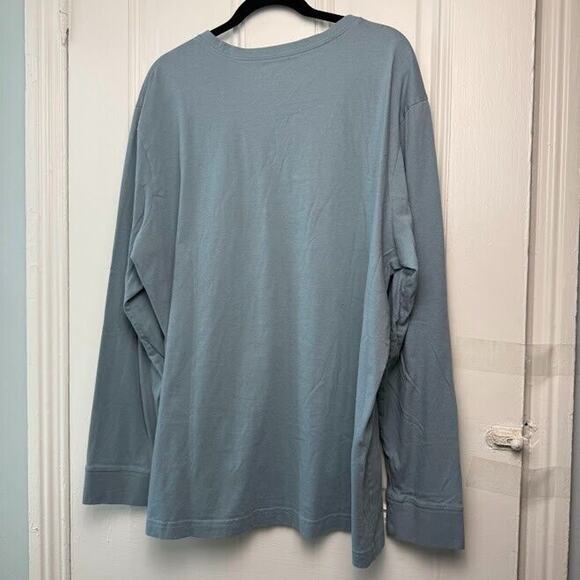 Life is Good "Livin' on a Pair" Long Sleeve Mens XXL Blue Pullover Crewneck - Picture 2 of 7